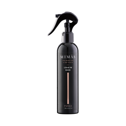 מסכה ללא שטיפה לשיער מסדרת 'פיוראס' מועשרת בחומצה היאלורונית וקרטין טהור 250 מ"ל - מימאס