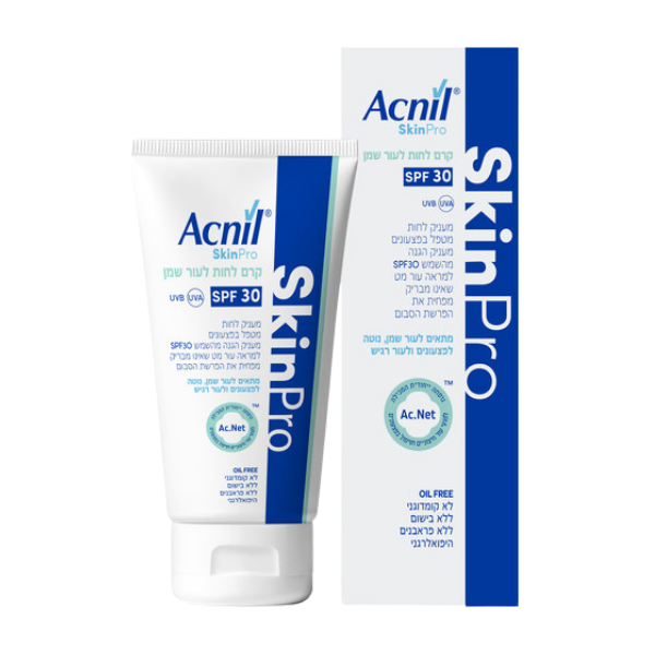 קרם לחות SPF30 אקניל