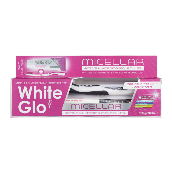 משחת שיניים מלבינה בעלת מולקולות הלבנה פעילות - White Glo