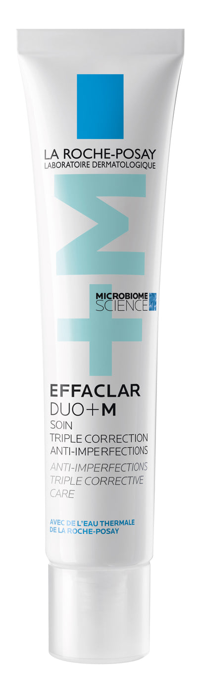 קרם טיפולי לעור הפנים 'אפקלאר דואו M+' להפחתת פגמים וכתמים המופיעים לאחר הופעת פצעונים 40 מ"ל - לה רוש פוזה