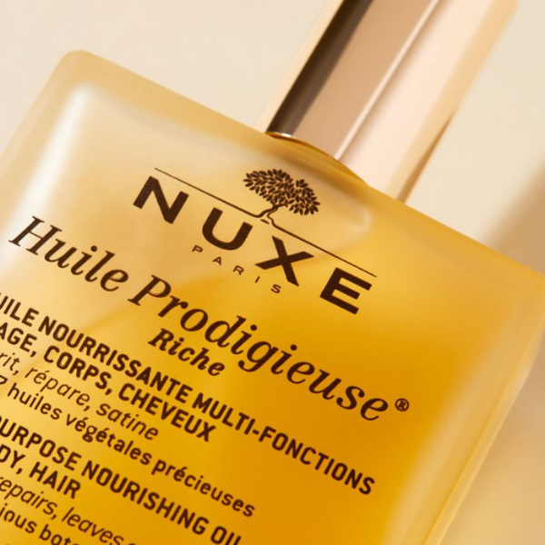 שמן רב שימושי עשיר ומזין 'huile prodigieuse riche' לעור יבש 100 מ"ל - Nuxe