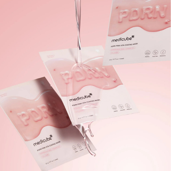 מסכת בד PDRN למיצוק והענקת זוהר לעור הפנים - medicube