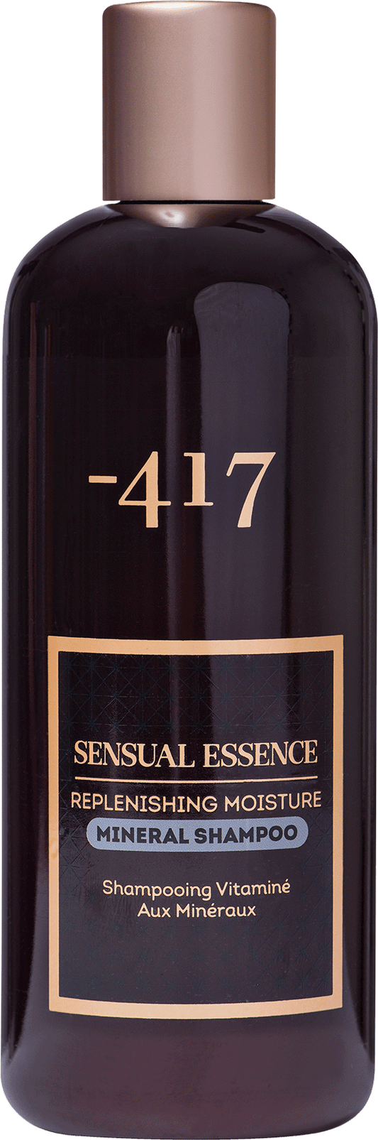 שמפו מינרלים טבעוני משקם ומזין לשיער יבש - למראה זוהר, רך, ומלא ברק 350 מ"ל - מינוס 417