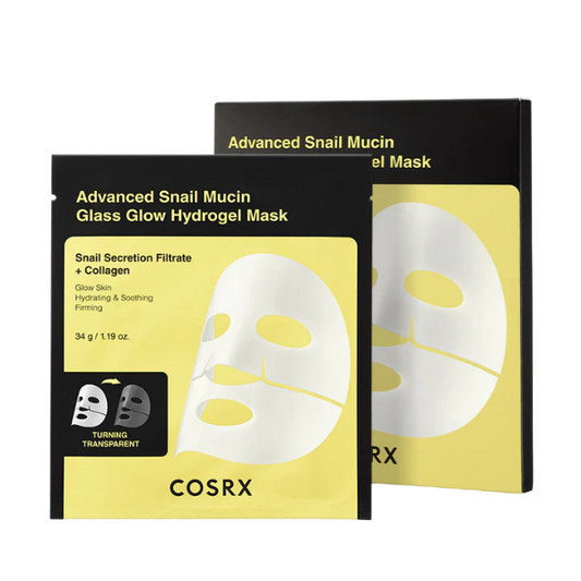 מסכת הידרוג'ל עם ריר חלזונות המעניקה מראה עור זוהר במיוחד 3 יח' - COSRX