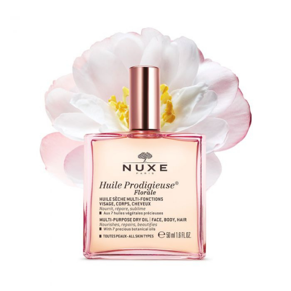 שמן רב שימושי 'huile prodigieuse florale' בניחוח פרחים 100 מ"ל - Nuxe