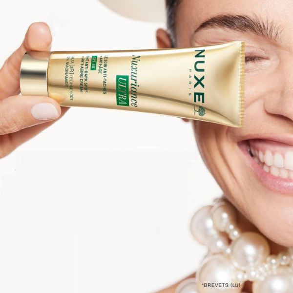 קרם יום 'נוקסוריאנס אולטרה' SPF30 אנטי אייג'ינג למניעת היווצרות כתמים כהים 50 מ"ל - Nuxe