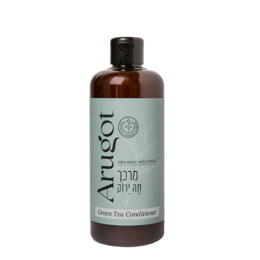 ערוגות מרכך אורגני לשיער תה ירוק