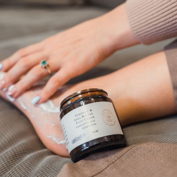 Ama Lurra coconut & shea butter foot cream