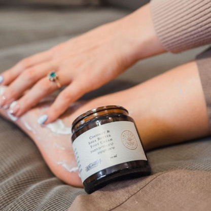 Ama Lurra coconut & shea butter foot cream