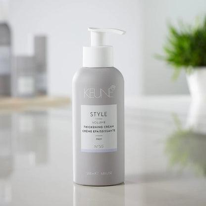 נוזל מעצב, מעבה ומעניק נפח לשיער דק 'ווליום טיקינג קרם' מסדרת סטייל 200 מ"ל - קיון