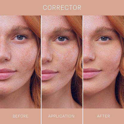 מייקאפ קורקטור מוצק לתיקון פגמים ואדמומיות באזור הפנים - עדה לזורגן