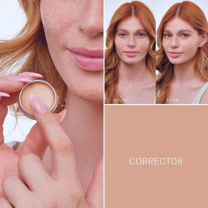 מייקאפ קורקטור מוצק לתיקון פגמים ואדמומיות באזור הפנים - עדה לזורגן