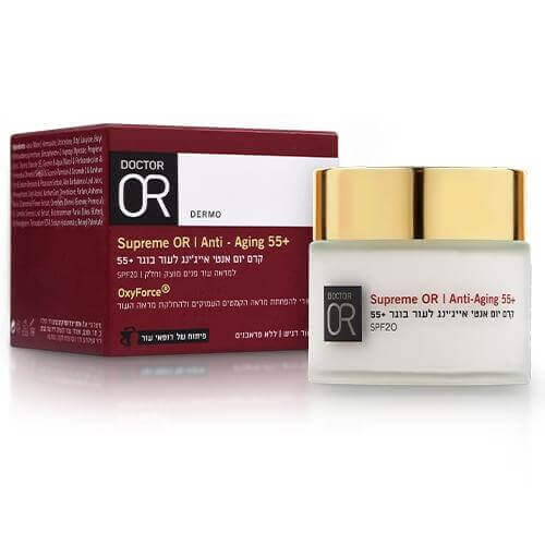 קרם אנטי אייג'ינג 55+ דוקטור עור