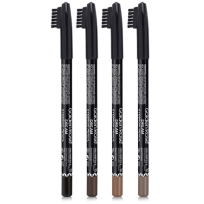 עיפרון דרים עם מברשת לגבות גולדן רוז