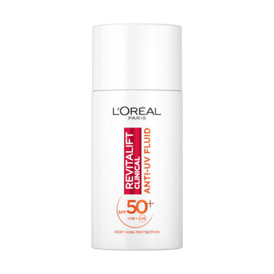 קרם פנים ויטמין C עם מקדם הגנה SPF50+ מסדרת 'רויטליפט קליניקל' 50 מ"ל - לוריאל פריז