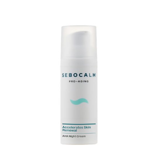 קרם לילה AHA להאצת התחדשות העור מסדרת 'פרו אייג'ינג' 50 מ"ל - סבוקלם