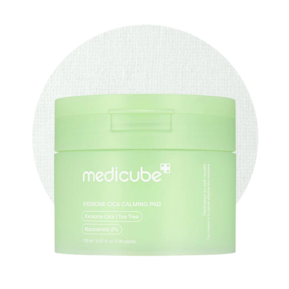 פדים 'סיקה' להרגעת עור הפנים 100 יח' - medicube