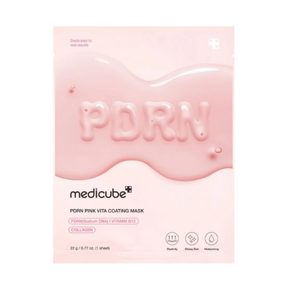 מסכת בד PDRN למיצוק והענקת זוהר לעור הפנים - medicube