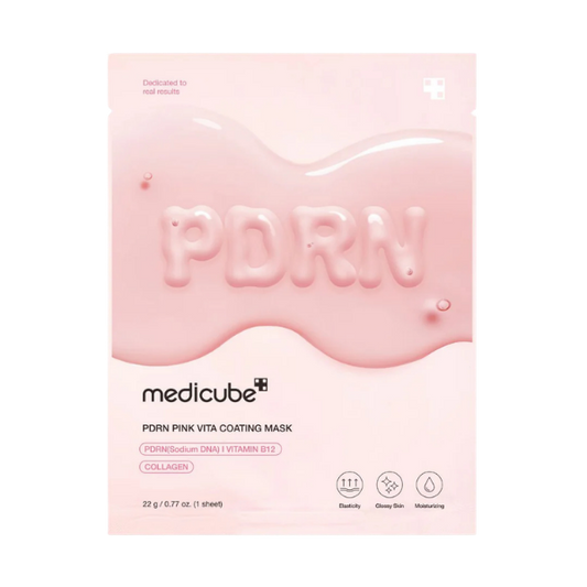 מסכת בד PDRN למיצוק והענקת זוהר לעור הפנים - medicube