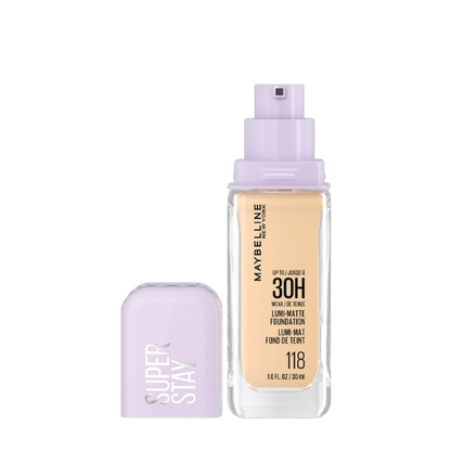 מייק אפ 'סופר סטיי' לומי מאט עמיד עד 30 שעות 35 מ"ל - מייבלין