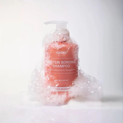 שמפו ללא מלחים לשיקום קשרי חלבון בשיער פגום 500 מ"ל - KUNDAL