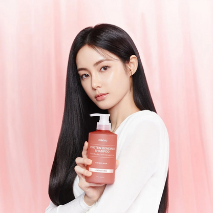 שמפו ללא מלחים לשיקום קשרי חלבון בשיער פגום 500 מ"ל - KUNDAL