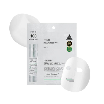 מארז ניסיון המכיל סרום 'מיקרו מחטים 100' ומסכת לחות לאיזון עור הפנים - VT