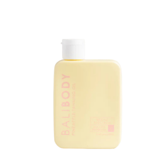 שמן שיזוף אננס בעל SPF15 העוזר להשיג שיזוף טבעי ועמוק 100 מ"ל - באלי בודי