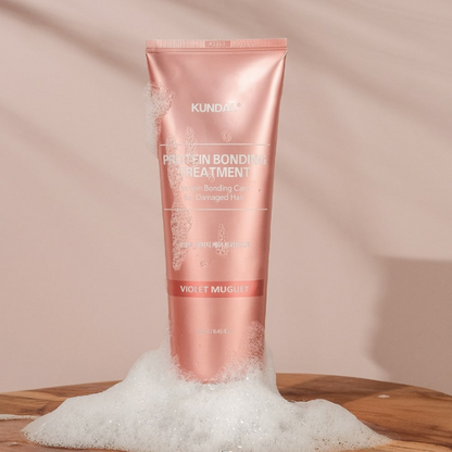 מסכה אינטנסיבית לשיקום קשרי חלבון המעניקה מראה מבריק וקטיפתי 250 מ"ל - KUNDAL