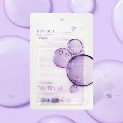 מסכת בד 'Thursday Tightening' למיצוק עור הפנים - mixsoon
