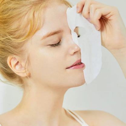 מסכת בד ריר חלזונות המעניקה לחות אינטנסיבית לעור הפנים 25 מ"ל - COSRX