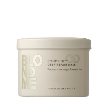 מסכה 'דיפ ריפר' לשיקום עמוק ומניעת שבירת סיב השערה מסדרת בלונדמי 500 מ"ל - שוורצקופף