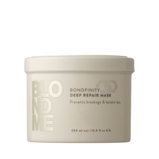 מסכה 'דיפ ריפר' לשיקום עמוק ומניעת שבירת סיב השערה מסדרת בלונדמי 500 מ"ל - שוורצקופף