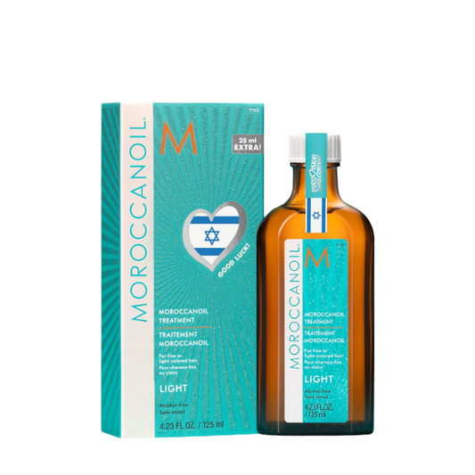 שמן מרוקאי המקורי 'לייט' במהדורה מוגבלת לאירוויזיון 100 מ"ל + 25 מ"ל במתנה – מרוקן אויל