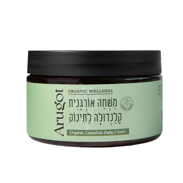 משחה אורגנית קלנדולה לאזור ההחתלה ערוגות