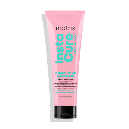 מסכה נוזלית לבניית קשרי השיער לשיקום שיער פגום מאוד 'אינסטה קיור בילד אה בונד' 250 מ"ל - מטריקס