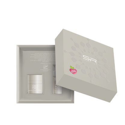 קיט 'קלציום' הכולל סרום וקרם לחידוש ומיצוק עור הפנים - אס אר