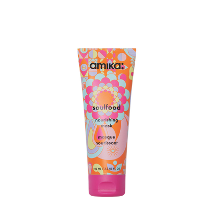מסכת הזנה soulfood לשיער יבש - רגיל עד דק 100 מ"ל - אמיקה