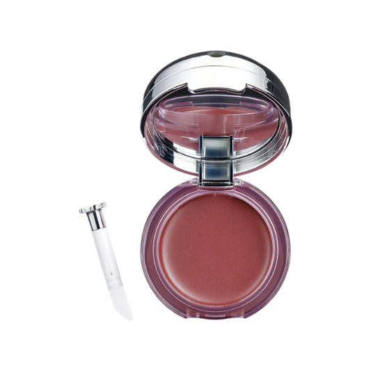 גלוס מוצק 'ליפ צ'יק טינט' בגוון חום שוקולד שזוף, מעניק לחות ומראה סמוק - עדה לזורגן