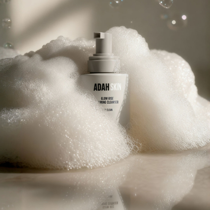 קצף ניקוי 'גלואו רייז' המנקה שאריות איפור ולכלוך מבלי לייבש את העור 150 מ"ל - עדה לזורגן
