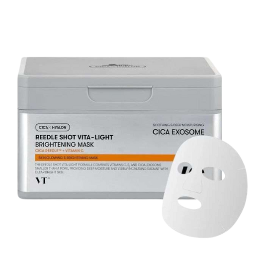 מסכת פנים מיקרו מחטים להבהרה והארת העור 30 יח' - VT