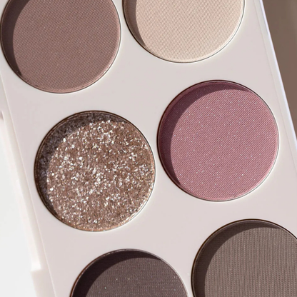 פלטת צלליות 'רוזה שוקו' עשירה בפיגמנט בגימורים שונים - אינגלוט