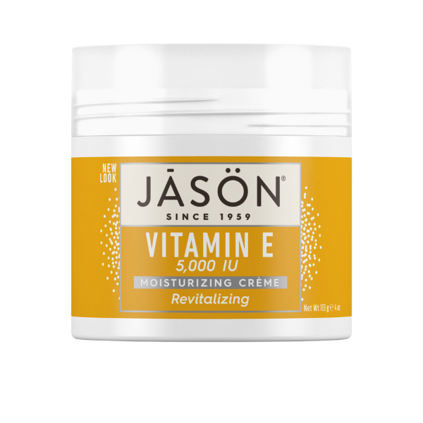 ג'ייסון · קרם ויטמין E להחייאת עור הפנים והגוף 113 גרם - ג'ייסון