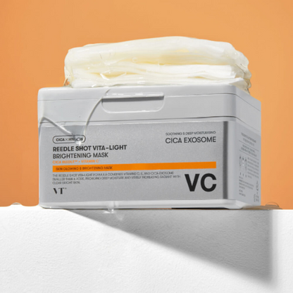 מסכת פנים מיקרו מחטים להבהרה והארת העור 30 יח' - VT