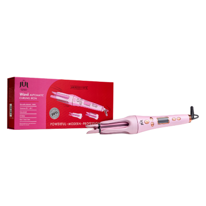 מסלסל שיער אוטומטי בצבע ורוד - ג'ול