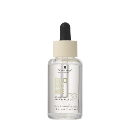 שמן 'בונדפיניטי' לשיקום עמוק ומניעת שבירת סיב השערה מסדרת בלונדמי 50 מ"ל - שוורצקופף