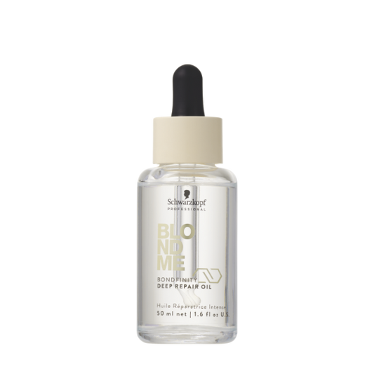 שמן 'בונדפיניטי' לשיקום עמוק ומניעת שבירת סיב השערה מסדרת בלונדמי 50 מ"ל - שוורצקופף