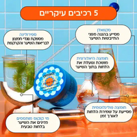 מסכת לחות Hydro Rush להזנה עמוקה לשיער הצמא ללחות 250 מ"ל - אמיקה
