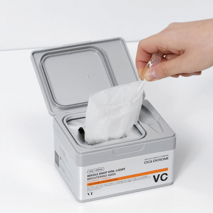 מסכת פנים מיקרו מחטים להבהרה והארת העור 30 יח' - VT