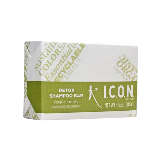 שמפו ללא מלחים מוצק לניקוי עמוק לשיער שומני מסדרת 'דיטוקס' 100 גרם - אייקון